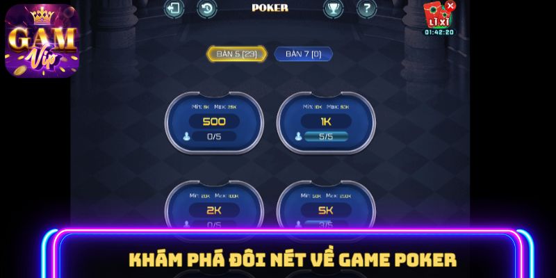 Khám phá đôi nét về game Poker